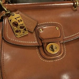 Vintage COACH Saddle Bag